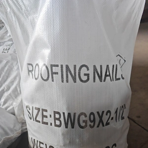 woven bag packed roofing nails China factory